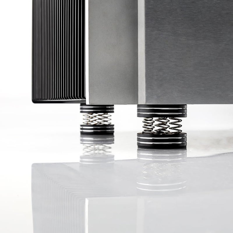 Tertullus Speaker Spikes 4PCS HiFi Spring Speaker Isolation Feet, Aluminum Non-Slip Shockproof Turntable Stand Feet for Audio,Speakers, Subwoofers, Home Theater, Turntable DAC Feet Pad (Black) - Image 5